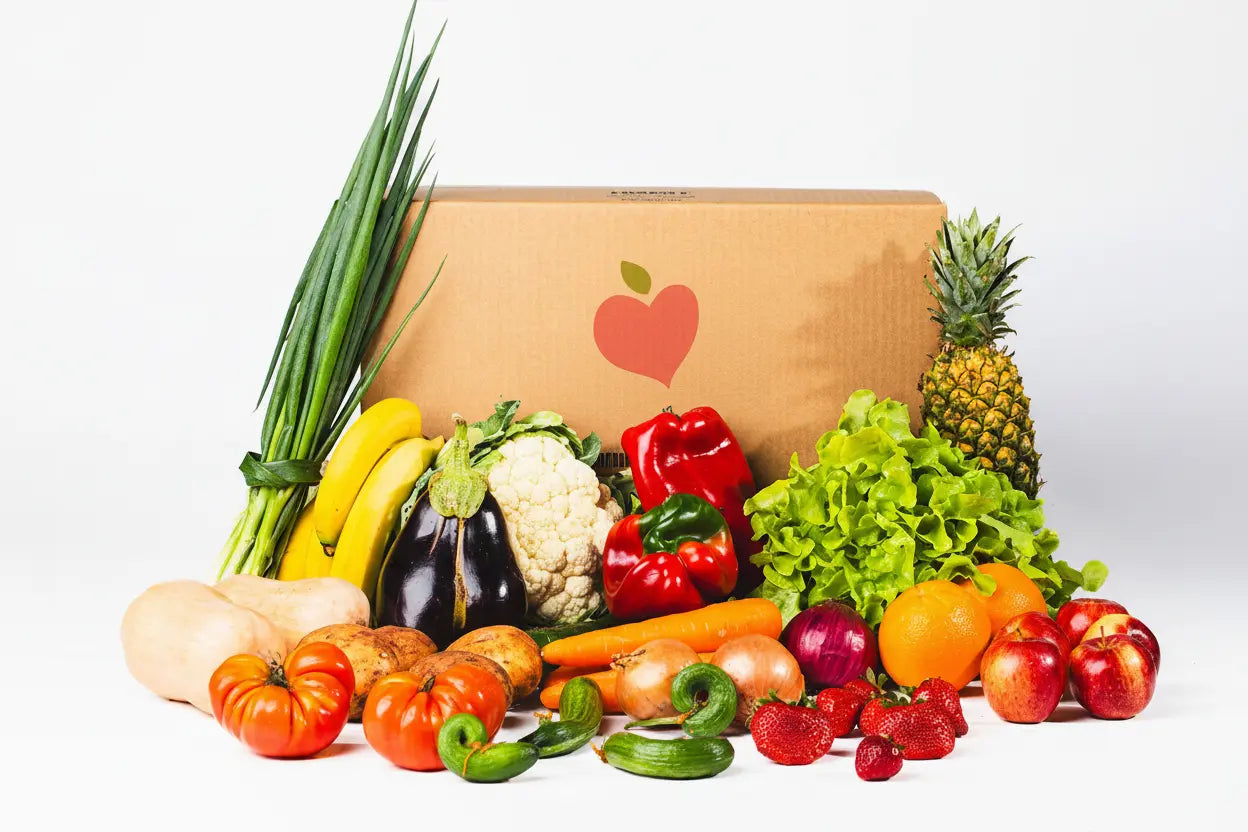 Small Fruit & Veg Box with new logo