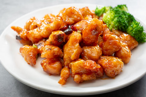 Orange Chicken with Broccoli