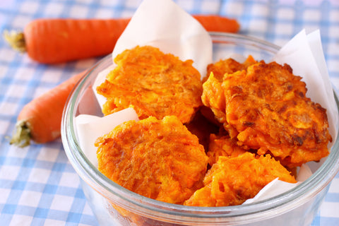 Corn & Carrot Fritters