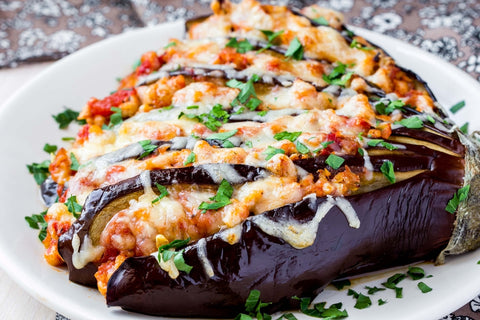 Stuffed Eggplant Parmigiana