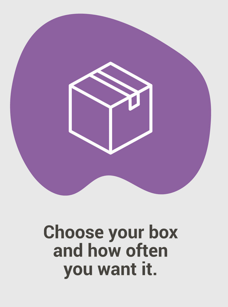 Choose your box & how often you want it