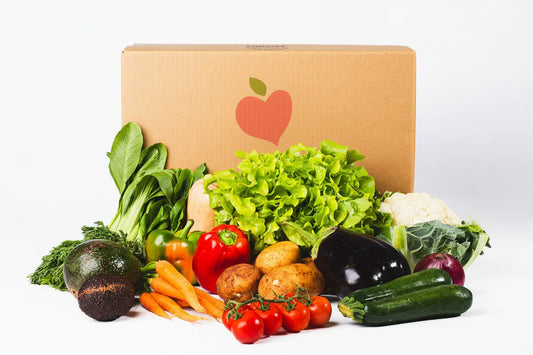 Small Veggie Only Box with new logo
